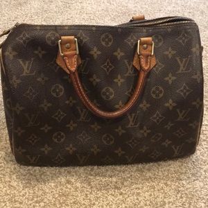 LOUIS VUITTON SPEEDY 30 100% AUTHENTIC MONOGRAM